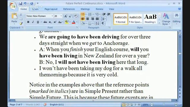 Grammar: Future Perfect Continuous Tense смотреть онлайн