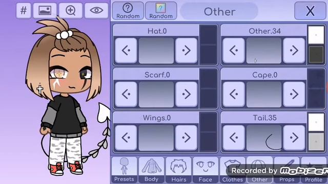 Параметры наших персонажей в gacha life (кто хочет стать нашим фанатиком?) смотреть онлайн