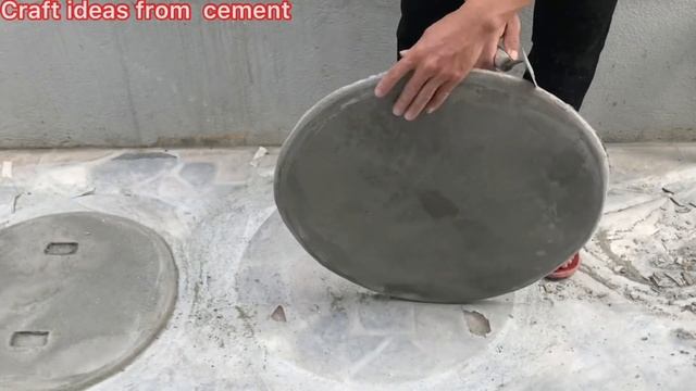 Amazing Idea - How To Make A Coffee Table From Cement - Craft Ideas For Decoration