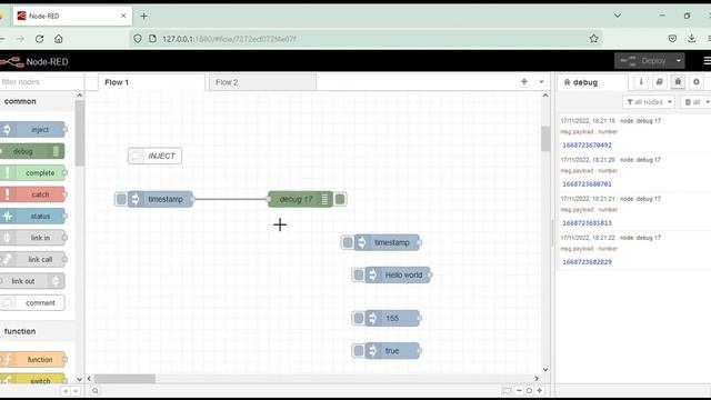 PRIMER FLOW NODERED INJECT ESPAÑOL смотреть онлайн