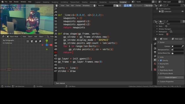 Generative Art Series in Blender, Grease Pencil and Python | E02 Tiled Pattern смотреть онлайн