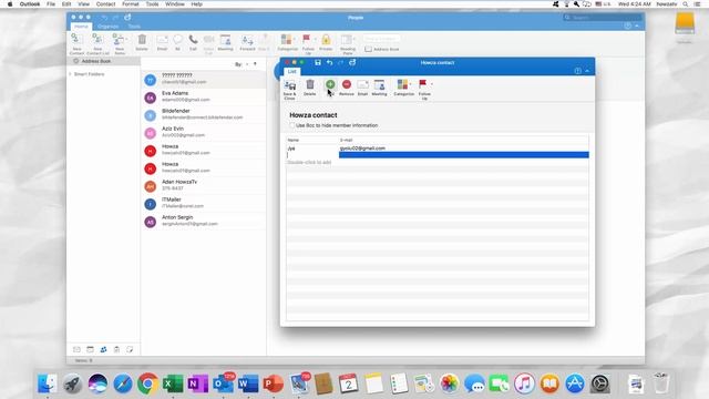 How to Create Contact Groups in Outlook for Mac | Microsoft Office for macOS смотреть онлайн