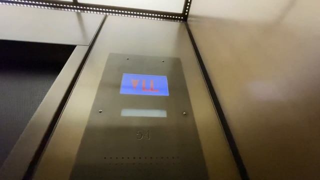 Otis (mod by Schindler) Pedway Elevator - Aon Center in Chicago, IL (Silent Take) смотреть онлайн