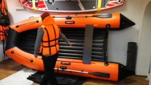 Лодка ПВХ Риф 390 НДНД килевая