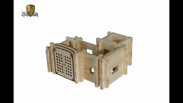 Конструктор ЛЕСОВИЧОК Замок 1 набор