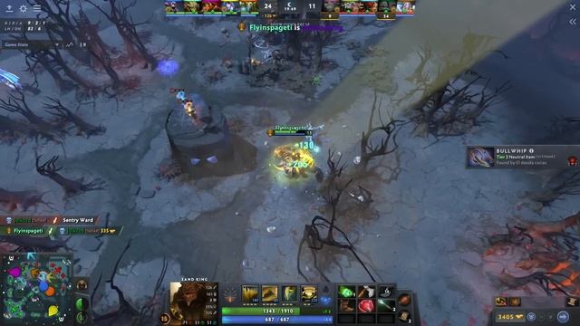 Valve broke Sand King, patch 7.34b смотреть онлайн