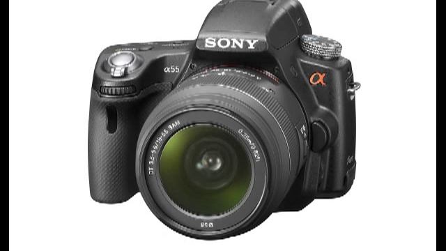 Sony Introduces SLT-A55V DSLR With Translucent Mirror Technology смотреть онлайн