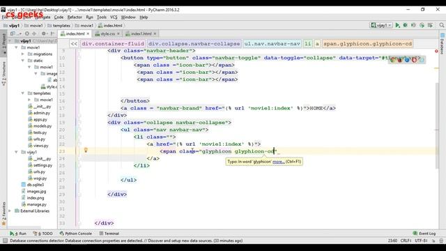 Django Tutorial 27 Bootstrap(Part 2) ( हिन्दी) смотреть онлайн
