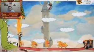 Манурин играет в «Cuphead» Часть №1