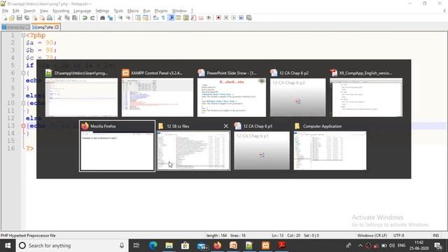 12 CA PHP Chapter 6 Conditional Statement Part 2 смотреть онлайн