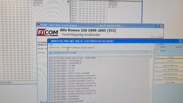 Fiat EDC15C7 motorvezérlő indításgátló eltávolítás смотреть онлайн