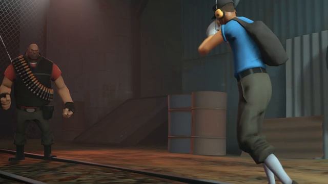 [SFM] Heavy VS Scout Animation смотреть онлайн