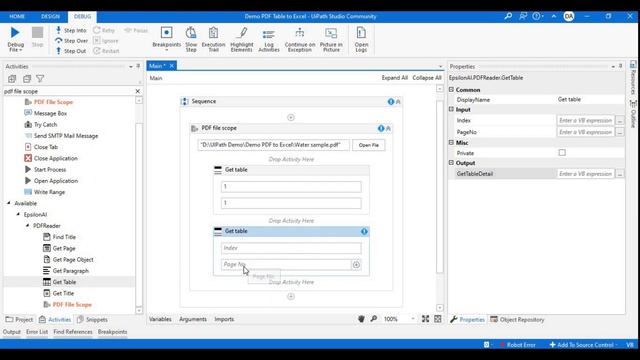 Tutorial Automasi PDF table to Excel menggunakan UIPath StudioX смотреть онлайн