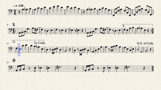 Pitch-Black Intrusion - trombone arrangement смотреть онлайн
