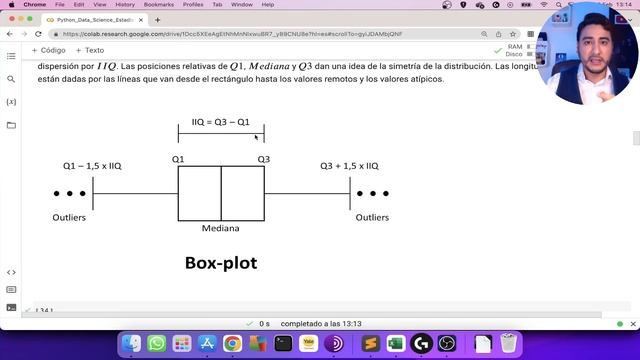 Estadística con Python ? #06 - Cuartiles y BoxPlot смотреть онлайн