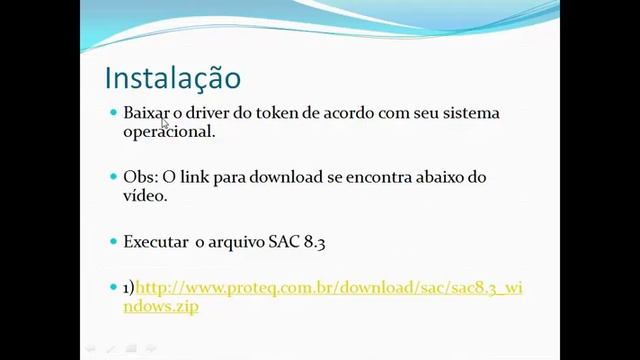 Tutorial Para Instalação do e-Token 5100 смотреть онлайн