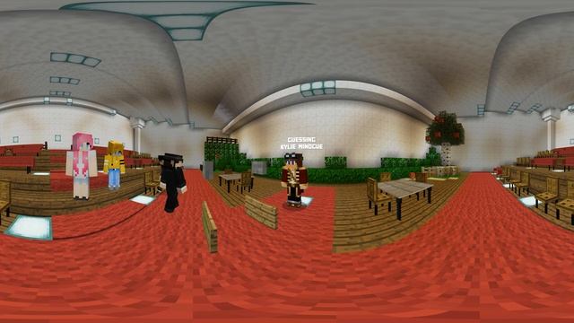 Playing HEADS UP with YOU! - Minecraft VR 360 смотреть онлайн
