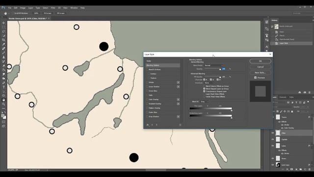 Historical map tutorial for Photoshop смотреть онлайн