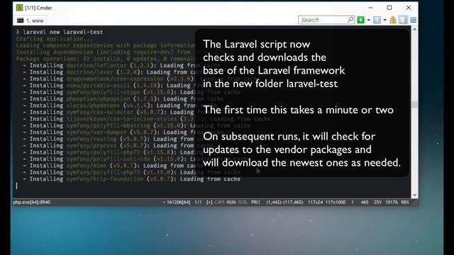 Laragon: Installing and Testing Laravel смотреть онлайн