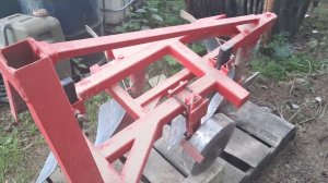 Плуг 2х25 виракс огородник,установка предплужников