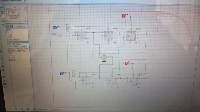 Motor a pasos en sentido horario y anti horario PROTEUS смотреть онлайн