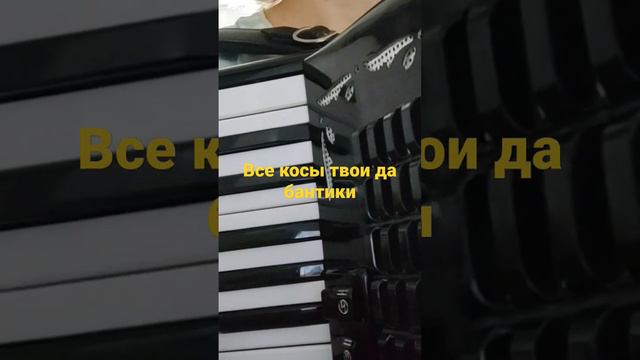 поиграем Все косы твои да бантики, на аккордеоне, цифры для гармони 89277382068 смотреть онлайн