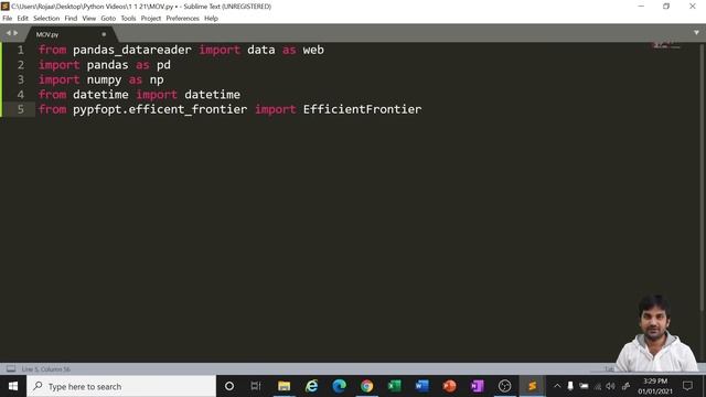 Mean Variance Optimization - Explained, Coded in Python, Tested, Results Shared & Stocks advised смотреть онлайн