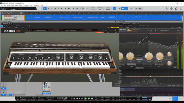 Rhodes V8 Pro VST test смотреть онлайн