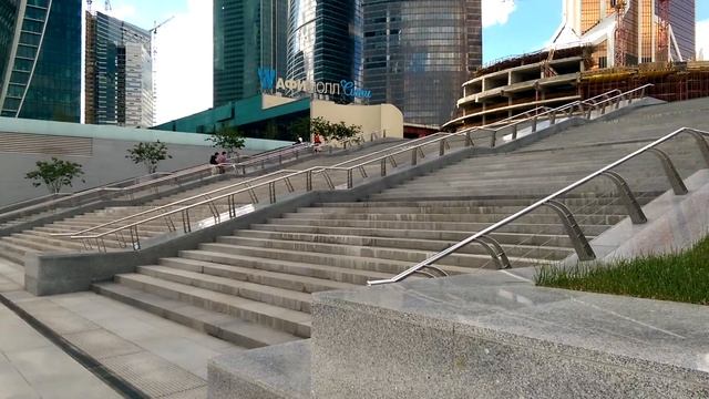 Moscow City #1\2015 Москва Сити , метро Выставочная , Меркурий , Федерация , Строй площадка смотреть онлайн