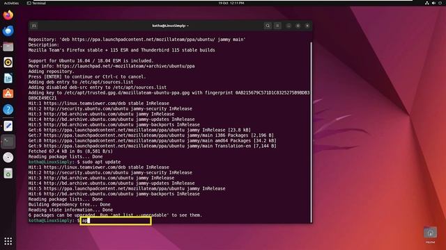 How to Update Repository List in Ubuntu [Unlocking Ubuntu Secrets] | LinuxSimply смотреть онлайн