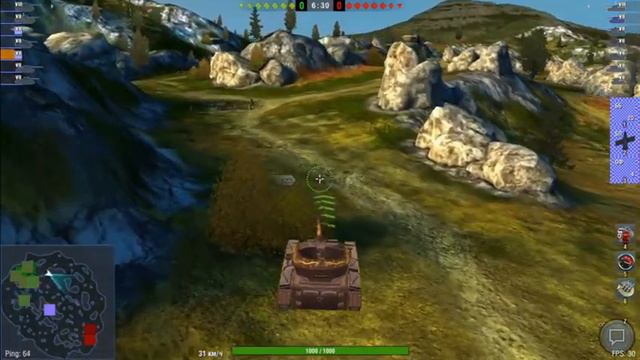 Картон который смог... КВ-3 не повезло( #8 World of Tanks Blitz Новичок в танках смотреть онлайн