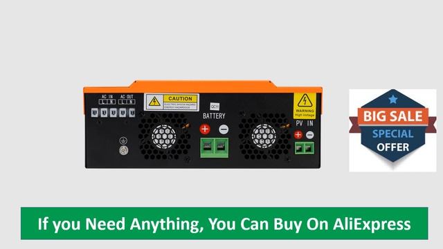 PowMr 3200VA 3000W Hybrid Solar Inverter