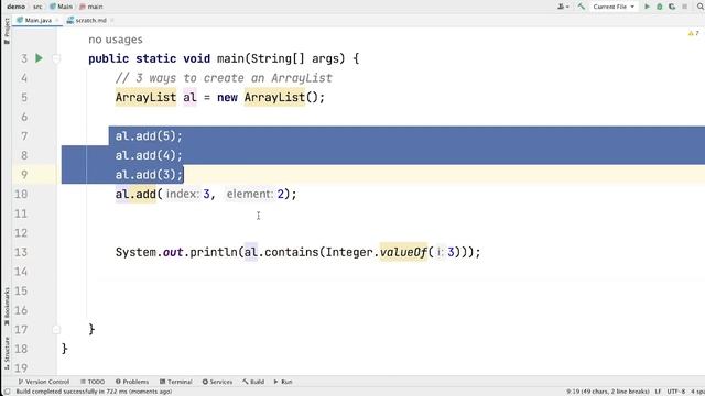 ArrayList | Most Commonly Used Methods | Java Collections Framework смотреть онлайн