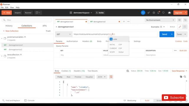 #6 How to Create Postman Variables | Environment Variables | Collection Variables смотреть онлайн