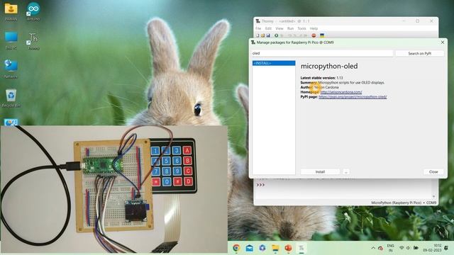 How to interface 4x4 Membrane Keypad using Raspberry Pi Pico and Password Lock смотреть онлайн