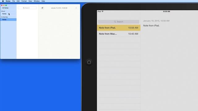 iCloud Basics Lesson: Syncing Notes смотреть онлайн