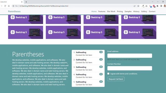 Full-Stack Web Development with MERN in Urdu - Exercise 1 - Bootstrap смотреть онлайн