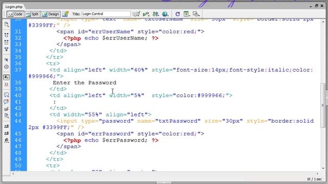 How to Check the Login Facility using the MySql Database in PHP смотреть онлайн