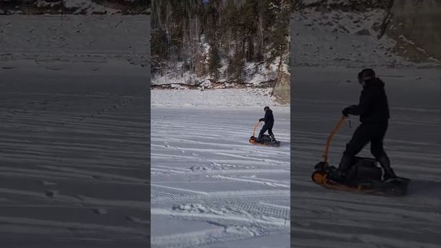 Катание на мотосноуборде смотреть онлайн