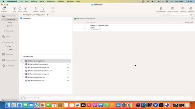 3. SourceTree Commit Push Pull Fetch смотреть онлайн