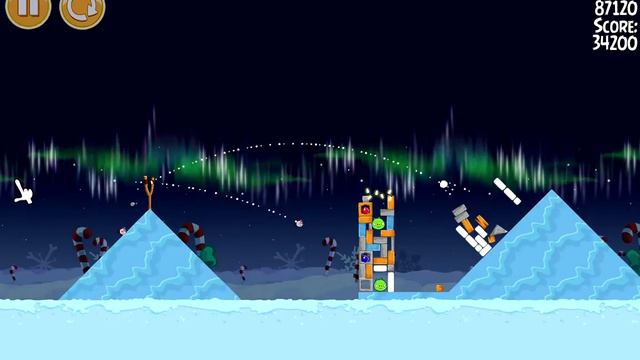 Angry Birds Seasons. Winter Wonderham (level 1-13) 3 stars Прохождение от SAFa смотреть онлайн
