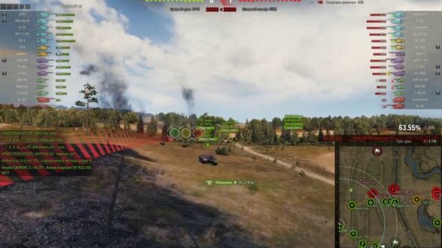 _veni_vidi_vici_____ С 63,71% КАК ОН СМОГ ЗАВАЛИТЬ 2 не светящиеся АРТЫ ЗА ПЕРВУЮ МИНУТУ БОЯ, ЧИТЫ? смотреть онлайн