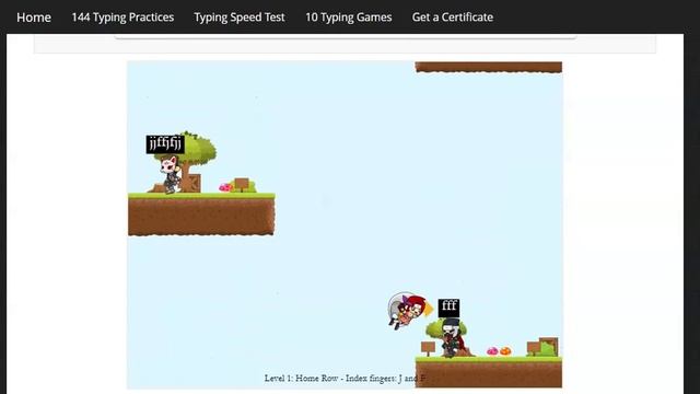 Typing Game Keyboard Climber 2 смотреть онлайн