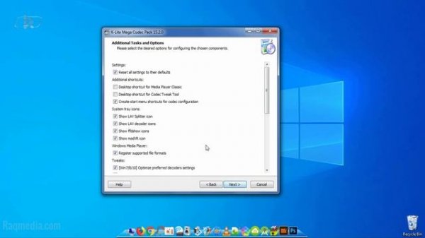 K-Lite Codec Pack Installation and Best Settings Configuration