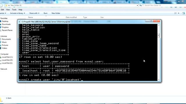 Create new MySQL user for your Database and Grant all privileges смотреть онлайн