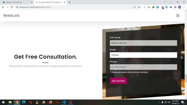 Web Lab - React JS, Sass | Sample website for a IT company | Responsive | Smooth animations смотреть онлайн