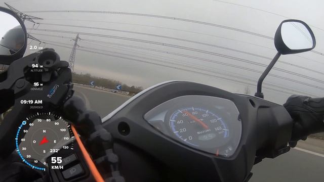 TopSpeed Suzuki Address UK110 смотреть онлайн