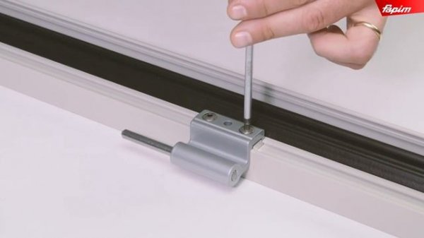 Монтаж двухсекционной дверной петли Fapim | КазПерСтрой Алматы #ПетлиДляАлюминиевыхДверей