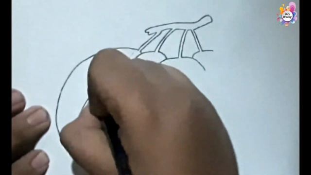 How To Draw Java Apple Easily ??? (Ovi's Drawing) смотреть онлайн