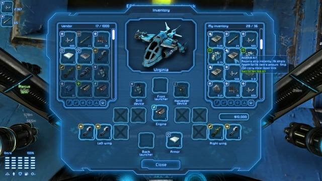 Miner Wars 2081 - First mission gameplay "EAC Survey Site" смотреть онлайн